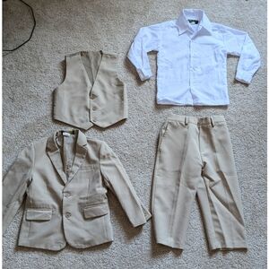4 Piece Boys Suit